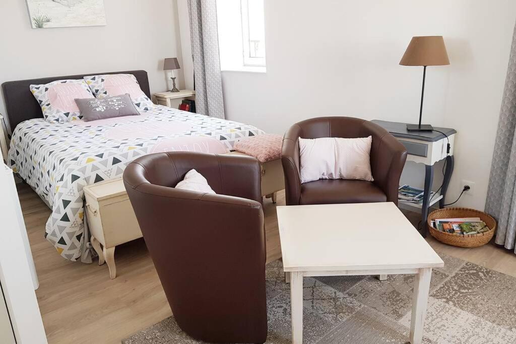 Studio Cosy Les Roses Tremieres 3 Etoiles Centre Plouharnel Proche Mer エクステリア 写真